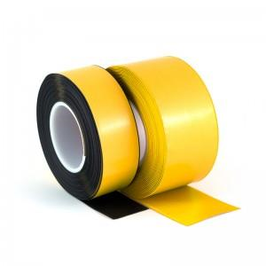 WT-500 Durable floor marking tape with bevelled edges - 75mm*25meter - yellow