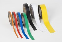 Magnetic Tape on roll, 40mm x 10 meter, yellow