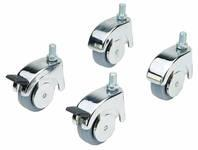Castors for Free-Standing Frame 4 pieces 50mm high