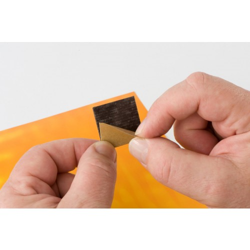 Takkis self-adhesive magnetic squares